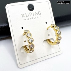 Сережки Xuping14К 10254 (1,6 см.)